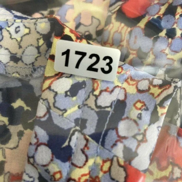 Ali Ra Womens 100% silk Sleeveless floral dress Size 4 - Picture 11 of 11